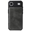 For iPhone 17 Air Phone Case PU Leather Zipper Wallet Detachable Cover