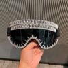 2025 Fashion Designer Rhinestone Goggles Men Sunglasses Luxury Women Windproof Sunglasses