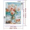 5d DIY Diamond Painting Cross Stitch Rose Vase Diamond Embroidery Mosaic Starfish Shell Full Round Drill Home Decor