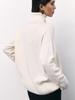 European & American Style Women's High Neck Sweater - Autumn/Winter Knitwear, Loose Fit & Cross Design