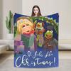La Muppet Christmas Carol Coperta Morbida Ragazze Ragazzi Coperta Plaid in Flanella per Arredo Casa Morbida Copriletto Personalizzato Regalo di Compleanno