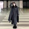 High-End Thickened Mid-Length Woolen Outer Wear for Women Autumn Winter Over-the-Knee Trench Coat Woolen Coat