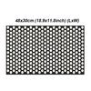Black Car Rear Tail Light Cover Honeycomb Sticker Tail-lamp Decal Accessories