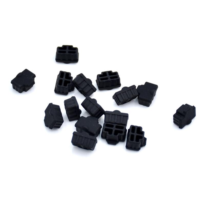 100pcs/lot Ethernet Hub Port RJ45 Anti Dust Cover Cap Protector Plug RJ45 Dust Plug For Laptop/ Computer/ Router RJ45 Connector2