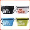 Waterproof Swimming Bag With Zipper Pvc Diving Shoulder Pack High Capacity Portable Multifunctional Storable Camping Travel Dry Bag Sack Gear