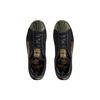Adidas Originals Han Meilin X  Superstar 80s Yin Hu Leather Low-Top Sneakers Unisex Sneakers Black Gold ID4379