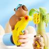 Water Squirter Toy Kids Cartoon Capybara Sprayer for Bath Pool Water Fight Fun Summer Outdoor Play Shooter for Toddlers Children