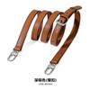 New Plain‑Textured Leather Wide Bag Strap Adjustable Replacement Shoulder Crossbody Belt Detachable Single Purchase Handbag Accessory