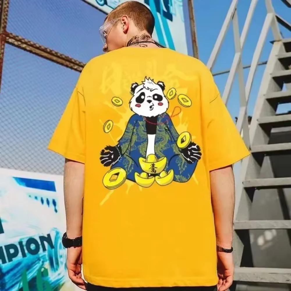 Summer Fashion Men's Fun Original Big Sale S-4XL T-shirt Pattern Short Sleeved T-shirt Y2k Style Retro Luxury Harajuku Clothes