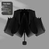 Fully Automatic Dual-Use Umbrella: 24 Ribs, Reinforced Black Glue Sunshade, Large Sun & Rain Protection, Supermarket Best Seller