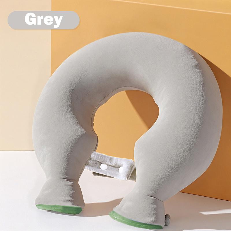 

U-shaped Hot Water Bag For Neck Soft Plush Neck Warmer Hot Water Bottle Winter Warming Supplies Hot cold compress Physiotherapy