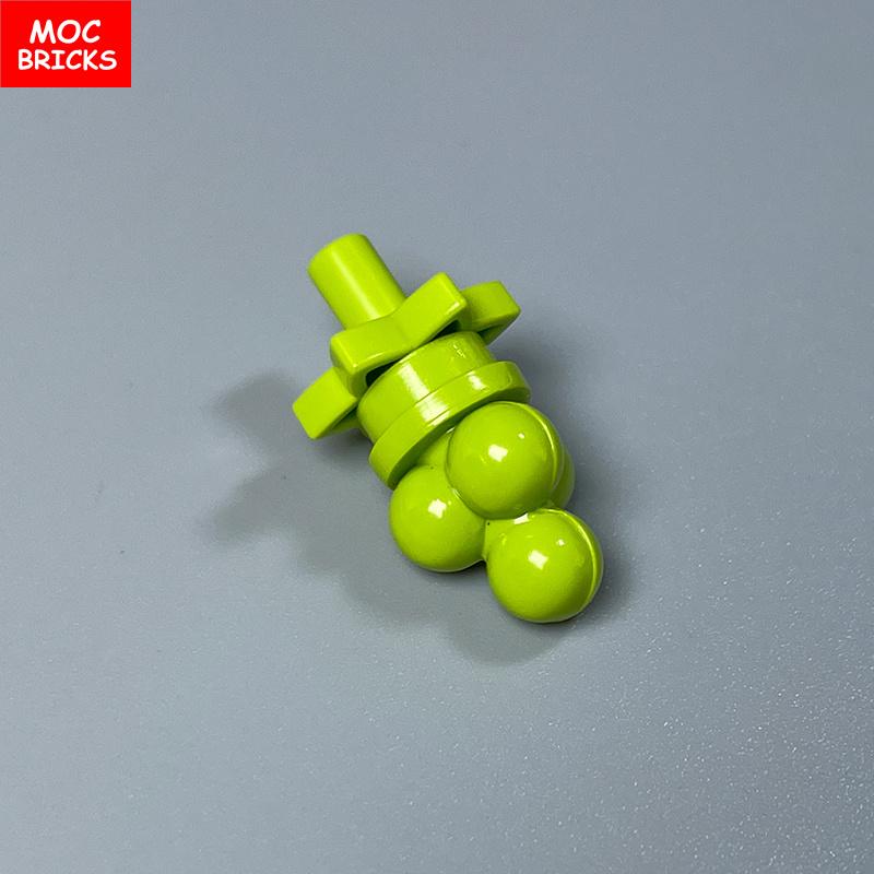MOC Blocks Vineyard Square Grape Trellis Vine Farm Plant Garden Scene City Model Learning Construction Bricks Children's Toy