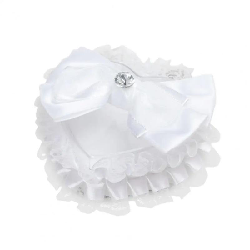 Practical Creative Ring Case Lightweight Pillow Hand Holding Create Atmosphere Lace Box