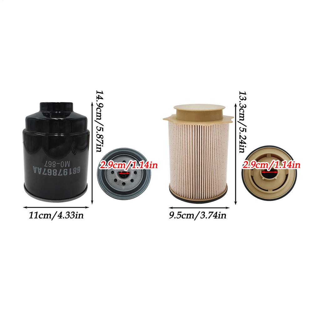 

68157291AA 68197867AA FS53000 Engine Oil Filter Car Engine Oil Filter Auto Motor Water Strainer Vehicle Repair Maintenance