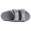 New FILA Lucia Fashion Slides 'Grey White' F12M322506FGL