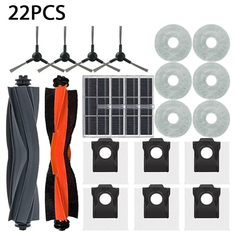 For Dreame L10s Pro Ultra Heat, X30 Ultra, X30 Pro Vacuum Cleaner Replacement Accessories Main Side Brush Filter Mop Dust Bag