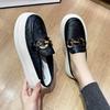 Baotou half slippers women's new thick-soled heel-less half-support single shoes in the summer of 2025 wear one-pedal lazy shoes