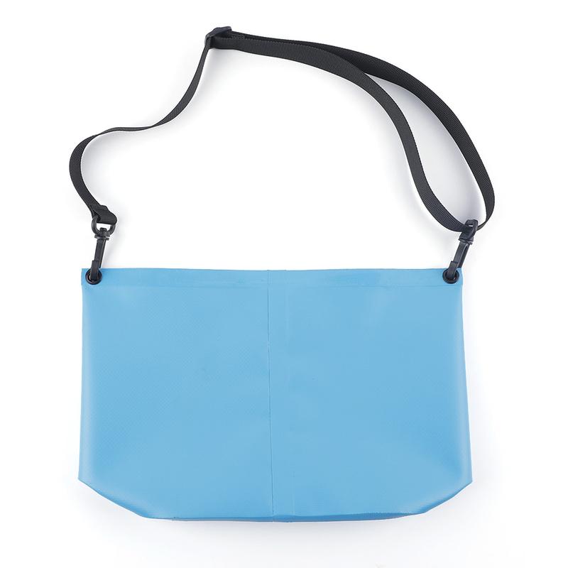 Waterproof Mobile Phone Bags with Zipper PVC Swimming Shoulder Pack High-Capacity Multifunctional Storable for Camping Travel