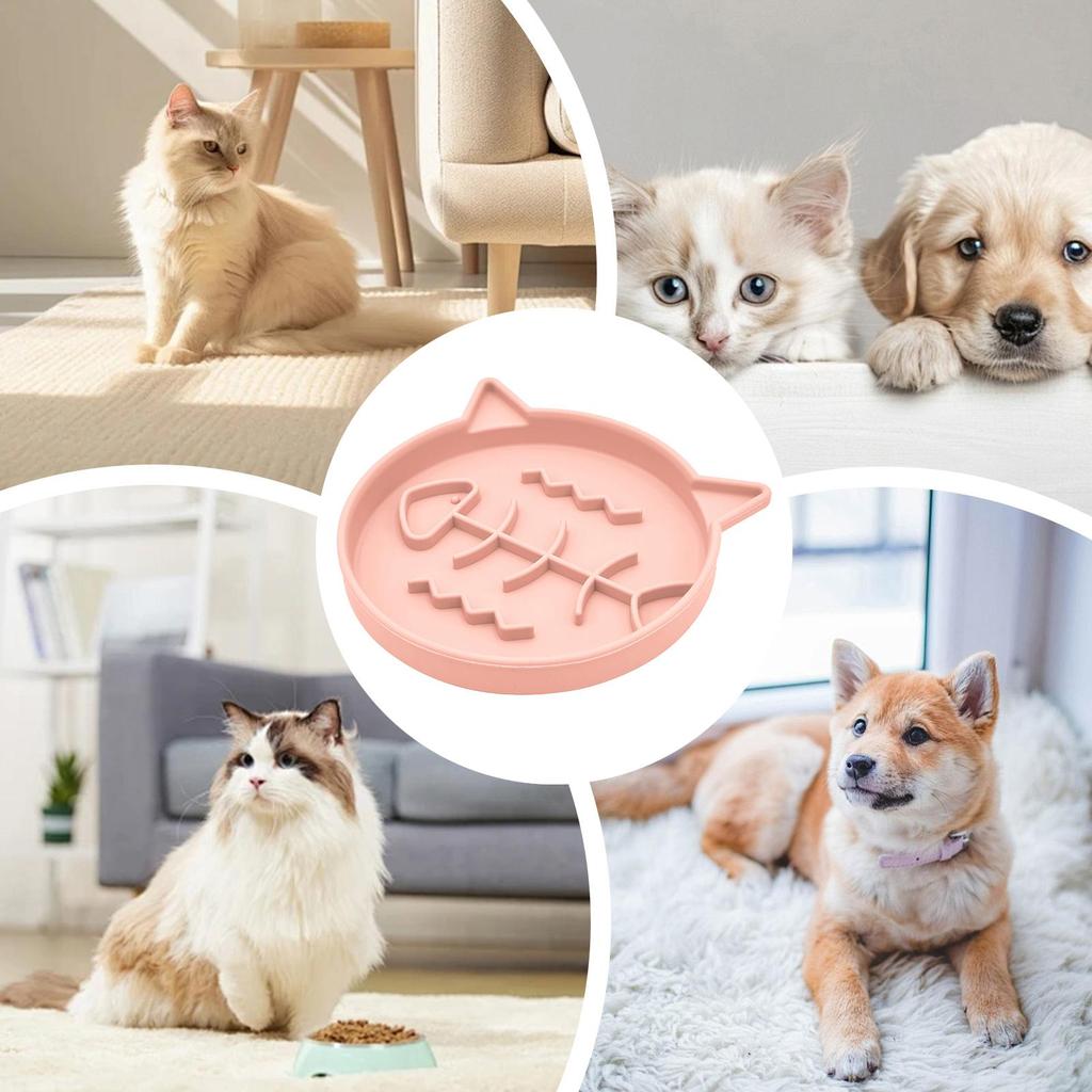 Slow Feeder Bowl Puzzle Non Slip Puppy Dish Dog Slow Dish For Indoor Living Room Outdoor Mealtime Digestion Clean Floor Feeding