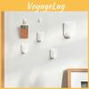 Wall Adhesive Abs Hooks Heavy Duty For Kitchen Bathroom Storage Durable Tool