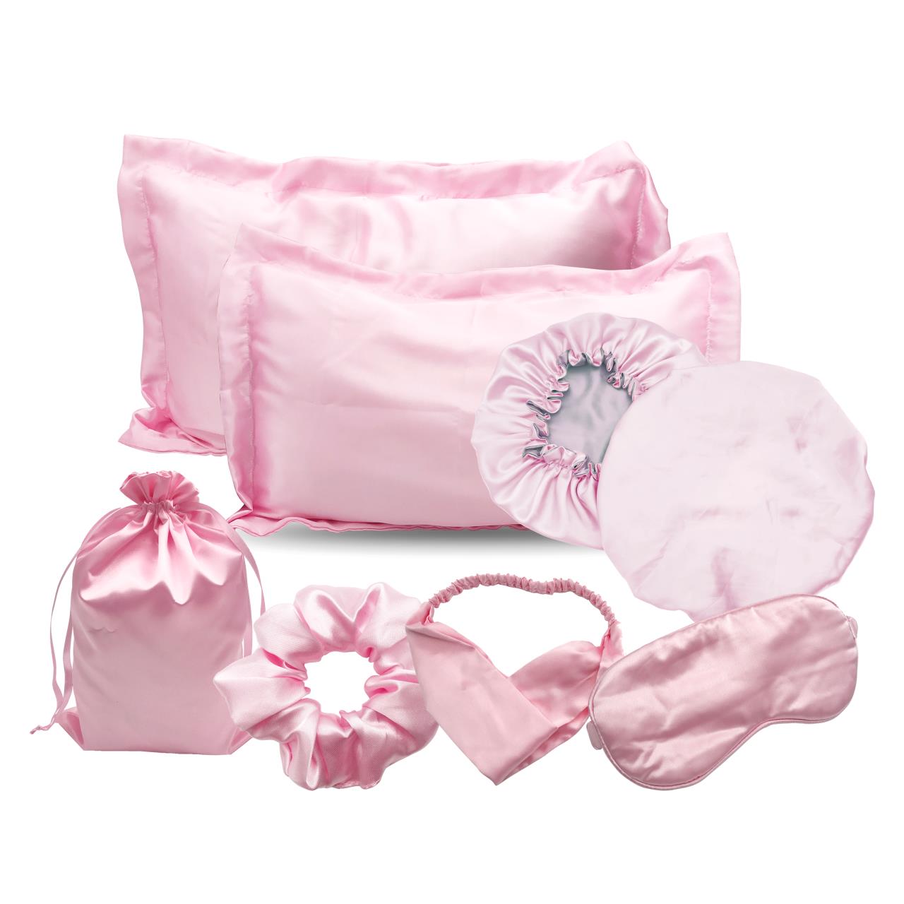 Luxury Gift Custom Print logo Travel 19mm Wholesale 100% Mulberry Pure Silk Travel Set Silk Pillowcase and Silk Eye Mask 73*50cm
