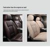 BMW 5 Series Universal Linen Car Seat Cushion - Full Coverage for New Models, 5-Seater Four Seasons Set.