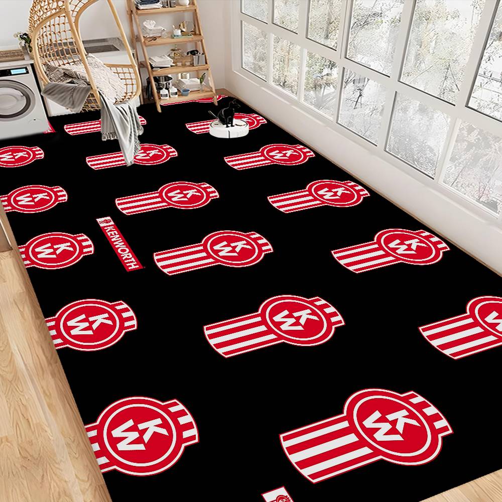 KENWORTH Logo Hallway Carpet Non-Slip Laundry Room Mat Laundry Decor Balcony Child Living Room Bedside Area Rugs