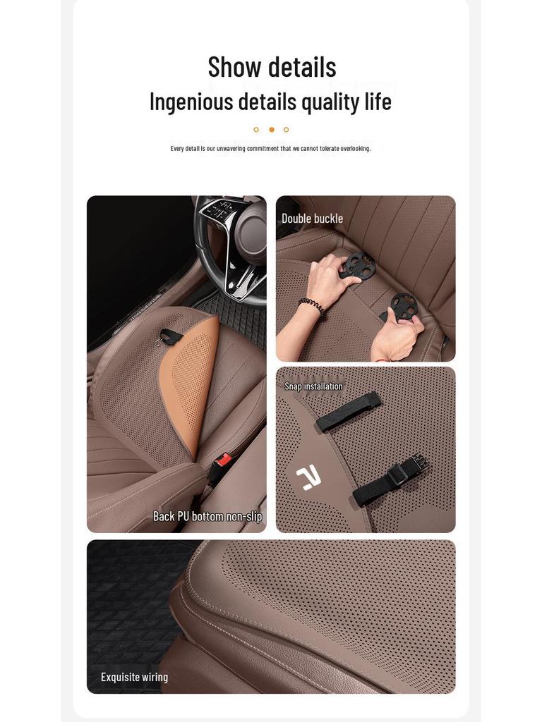 Feifan ER6/F7 All-Season Car Seat Cushion and Backrest Cover