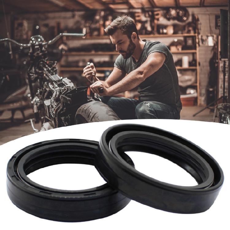 Double Barrier Motorcycle Fork Suspension Oil Seal Kit with 1 Million Cycle For 125-250cc Harsh Environments