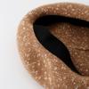 Knitted Painter Cap Wool Blend Pumpkin Beanie Vintage Beret Hat