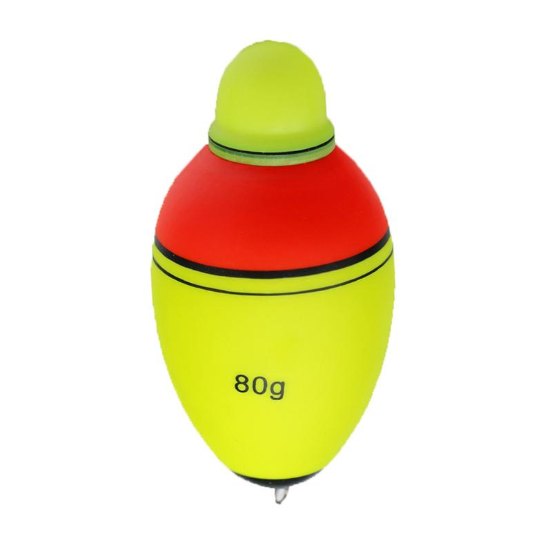 80g 100g Luminous Electronic Led Light Fishing Float Boia Can Change Color Stick Bobber Buoy Glowing Night Fishing Floats Tools