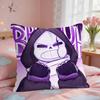 SSans Undertale Anime Cushion Cover Square Short Plush Pillow Case Living Room Sofa Home Decor Funda X