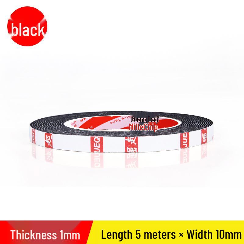 

Міцна чорна двостороння стрічка з пінопласту EVA для настінних фоторамок - Висока в язкість, Не залишає слідів, Потовщена губка