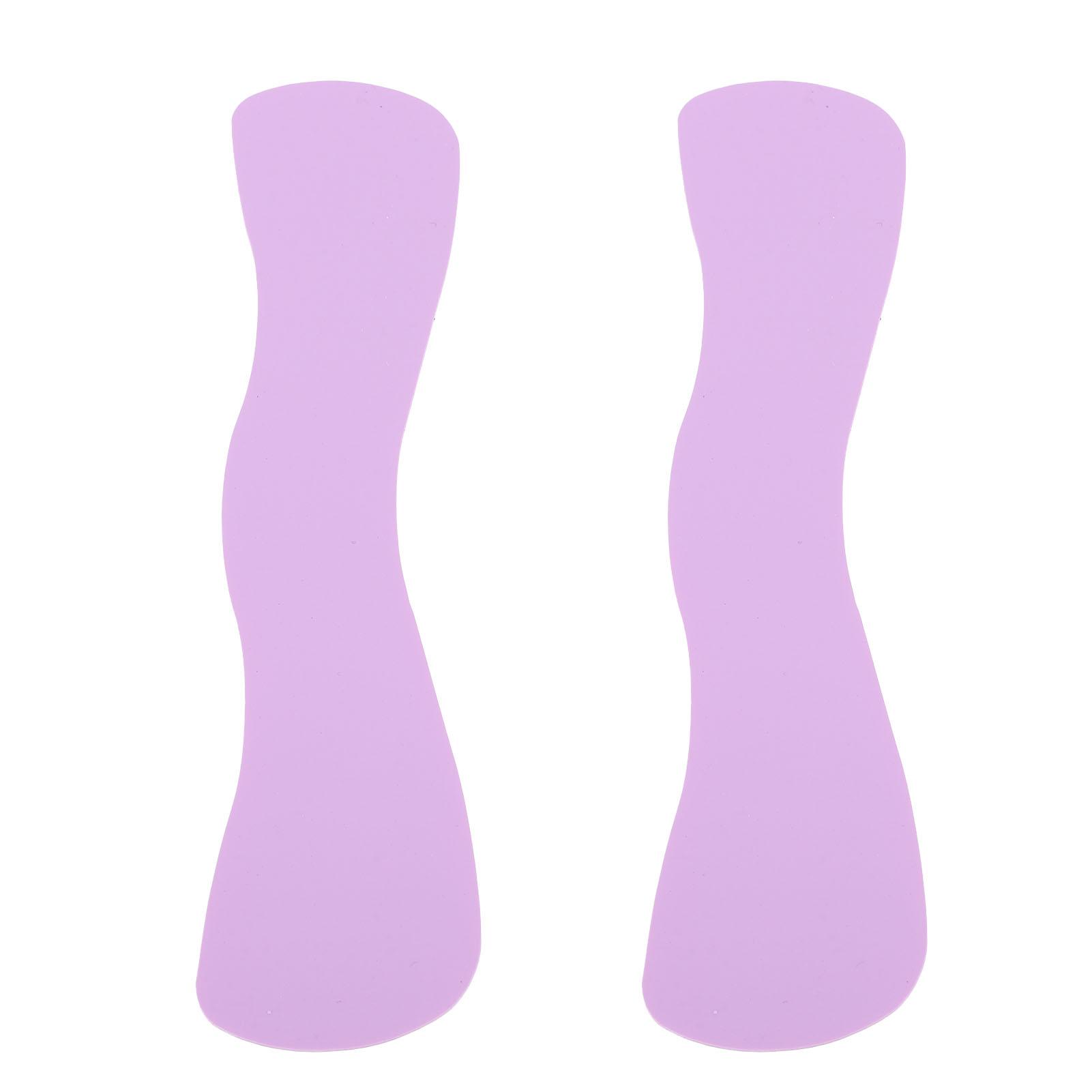 

2pcs Silicone Lash Pad for Eyeash Extension Wave Shaped Reusable Stand Tray Holder Soft Silicone