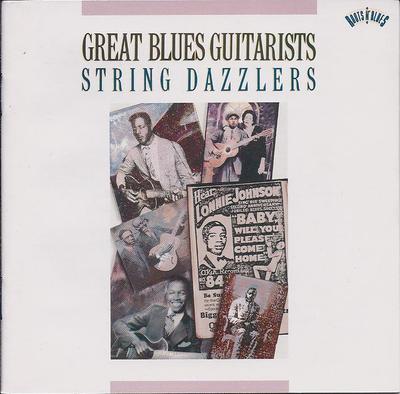 CD VARIOUS - Great Blues Guitarists: String  CK47060 Columbia, Legac 1991 Japan Jazz Used