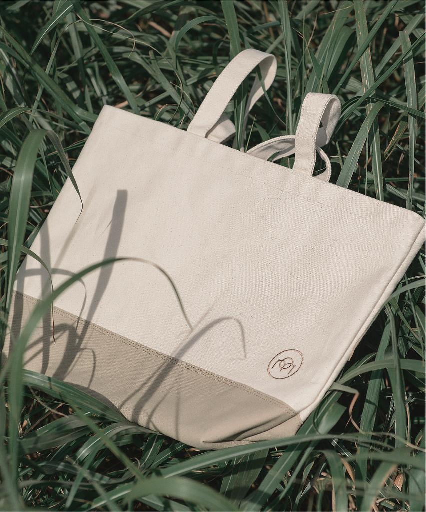 Momel Forest Canvas Bag (Forest Beige)