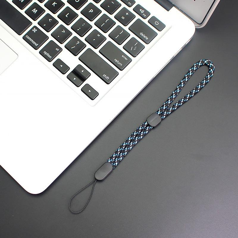 

Hot Mobile Phone Straps USB Key Short Lanyard Adjustable Walkie Talkie Hand Strap Wrist Rope Audio Anti-lost Lanyard for iPhone