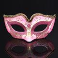 Nova Máscara Facial Meia Face Europeia e Americana de Halloween para Festival de Performance Infantil Festa Baile Infantil