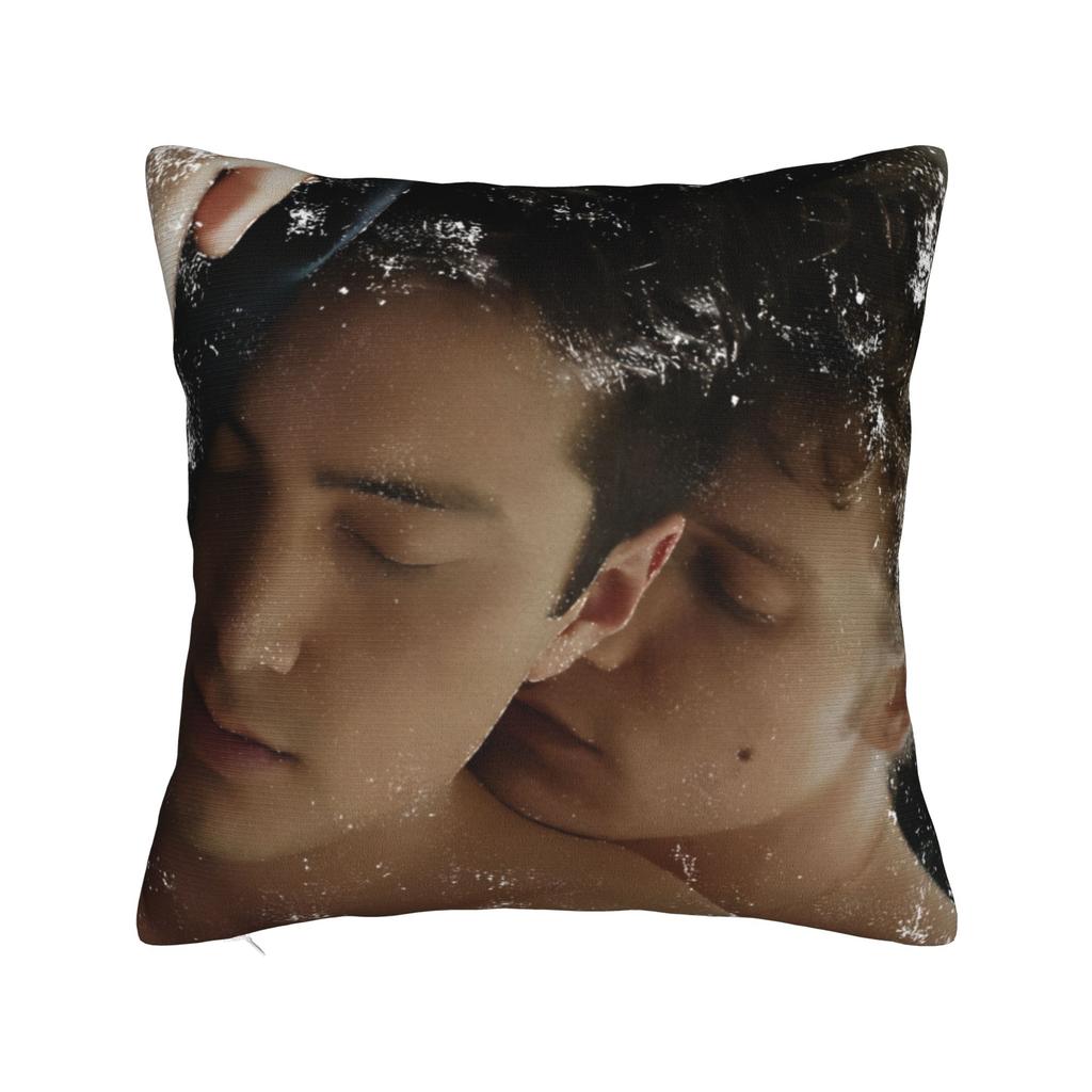 Connor Storrie And Hudson Williams From Heated Rivalry Pillow Cover Novelty Pillow Case For Sofa Home Decor Soft Pillowcases