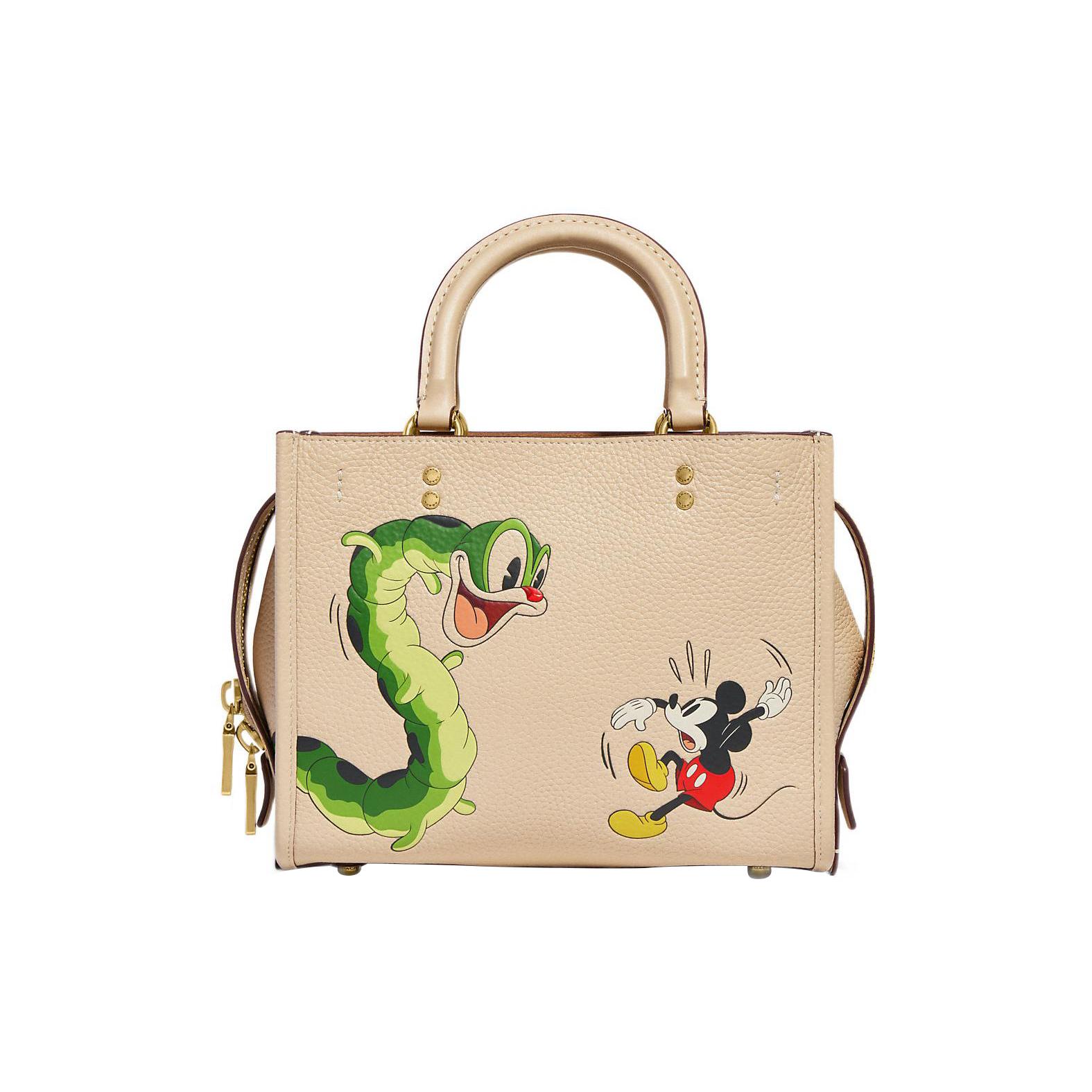 

New Disney X COACH Rogue Handbags CH461-B4IY 24.9*14.0*19.8CM