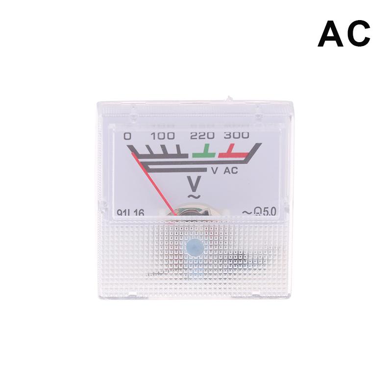Ac 150-300V Cc 10-250V Cc 5-75A Amperometro Mini Tester Voltmetro Amperometro Pannello Analogico