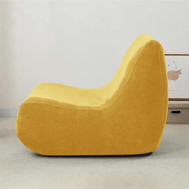 Elastic Polar Fleece Strench Sofa Covers Solid Color Stretch Relax Chair Slipcovers Single Lounge Couch Protectors Cover
