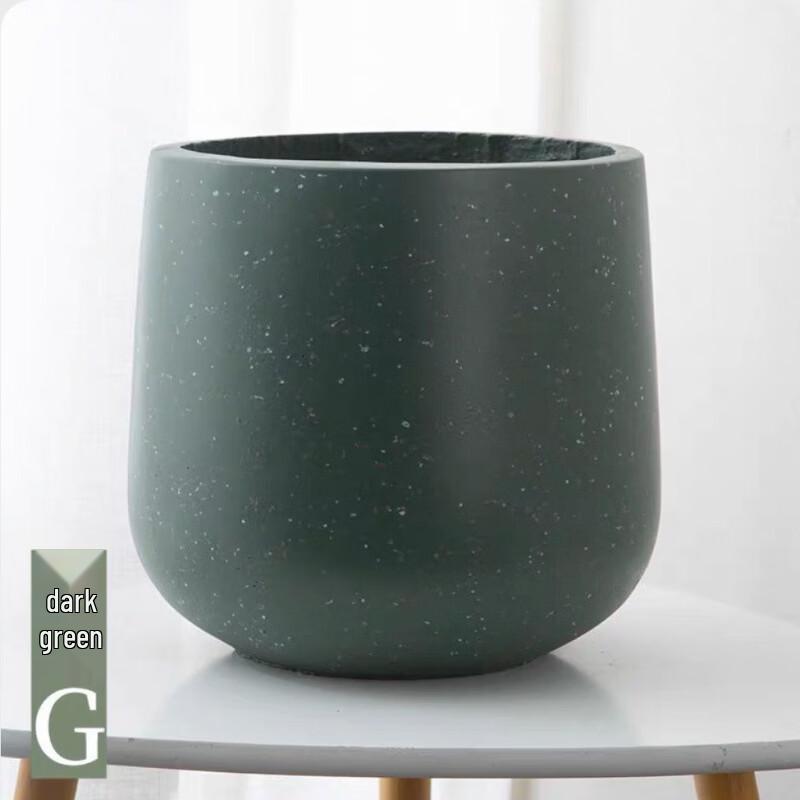 Minimalistický prodyšný květináč z hořčíkového cementu