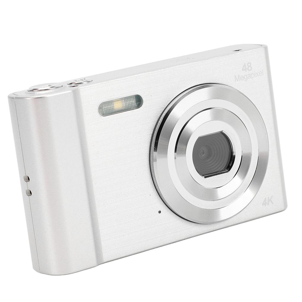 4K Digital Camera for Teens Kids 48MP 1080P HD 2.4 Inch   Screen 16X Digital Zoom   Compact Camera for Photography Travel  