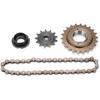 Sprocket Chain Set 22T Tooth Rear Freewheel 38 Links Chain and 13T Tooth Sprocket Set