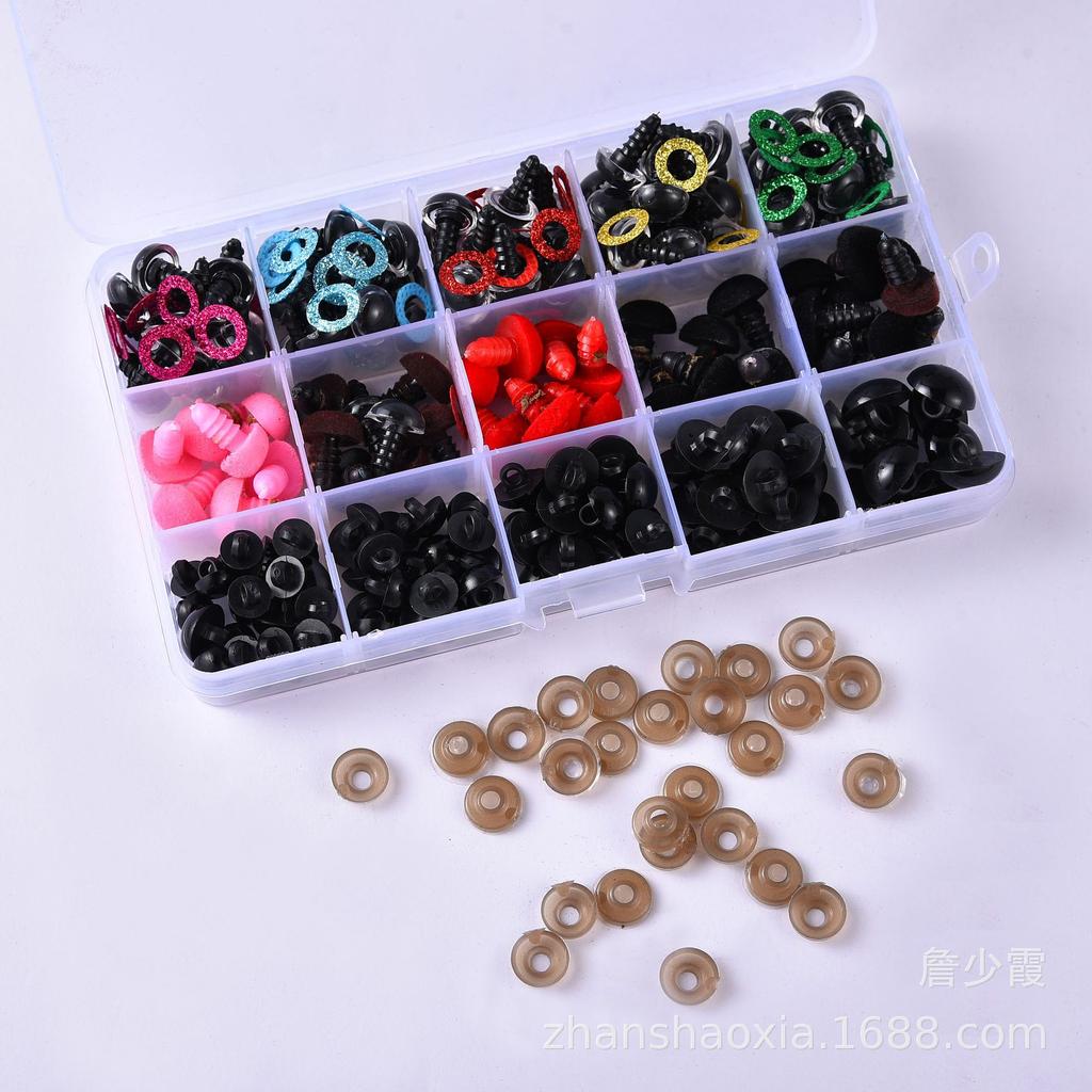 Cartoon Plush Toy Crystal Eyes - DIY Accessories