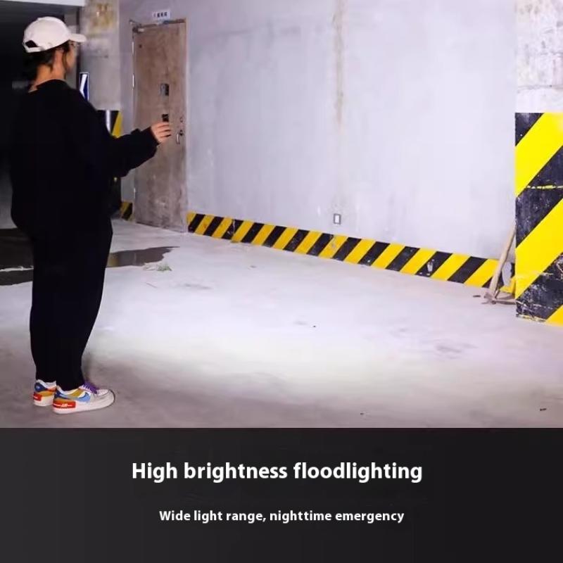 1 Set Super Bright Led Light Home Magnetic Rechargeable Cob Flashlight For Emergency Night Work Camping Car Accessories