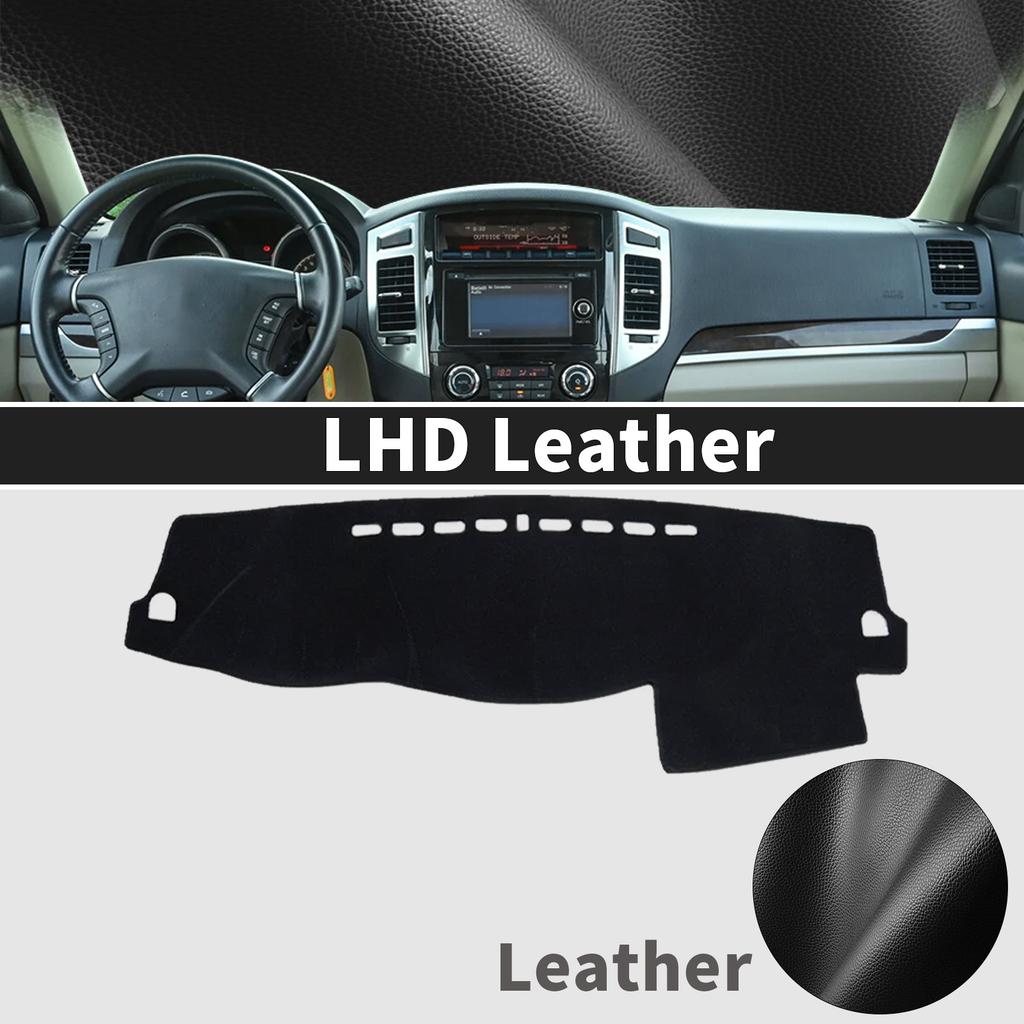 for Mitsubishi Pajero Shogun Montero 2006- V80 V87 V93 V97 Protective Carpet Dashmat Dashboard Cover Pad DashMat Sunshade