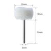1-20PCS Jewelry Polishing Brush Cotton Wool Felt Grinding Sanding Head Abrasive Buffing Wheel 3mm Shank Drill Rotary Tool