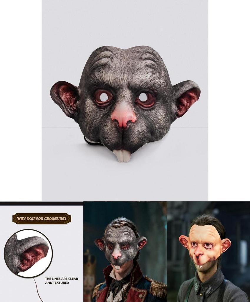 Halloween Maus Maske Eva Cosplay Kostüm Requisite Für Party Und Cosplay Events